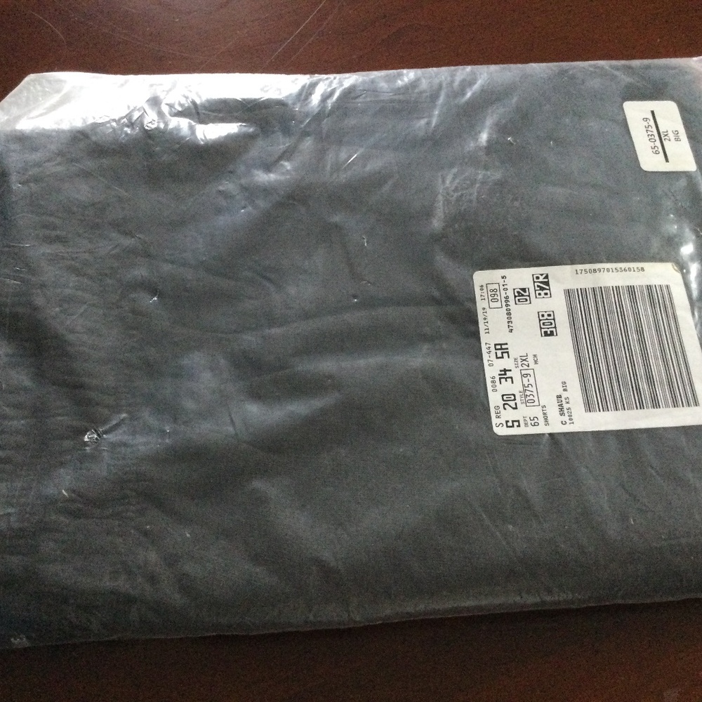 Comfy Men’s Fleece Shorts by KING SIZE…new In packaging